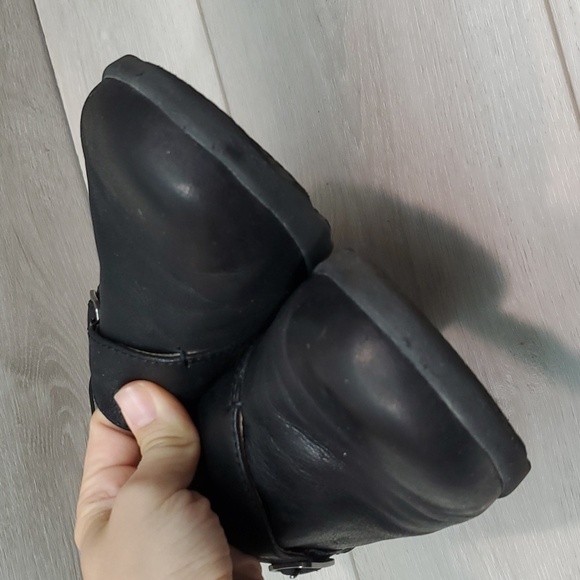 Dansko Women Marisa Comfort Mary Jane Leather Wedge Clogs shoes sz 38/7.5-8 - Picture 5 of 13